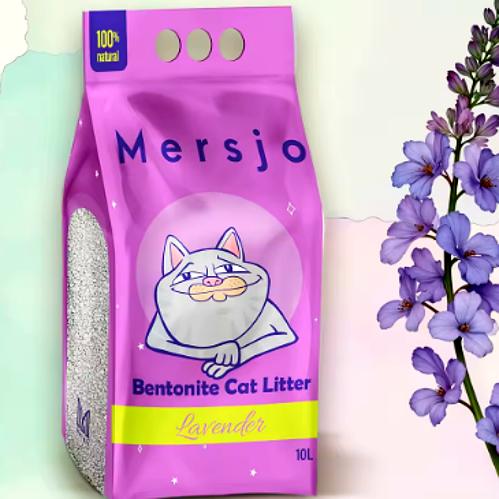Litière pour Chat Animora - Bentonite Lavande - 10L