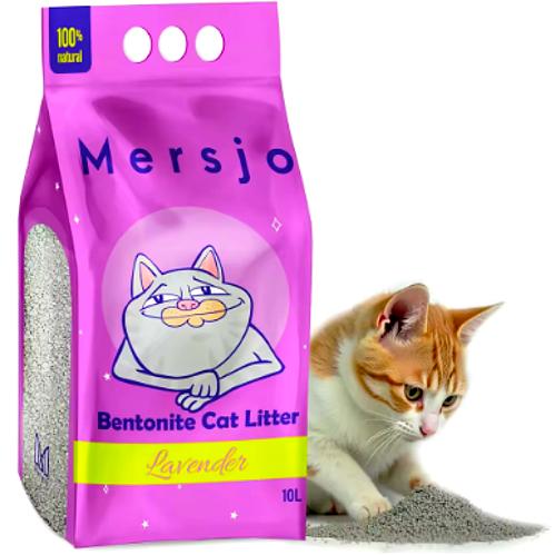 Litière pour Chat Animora - Bentonite Lavande - 10L